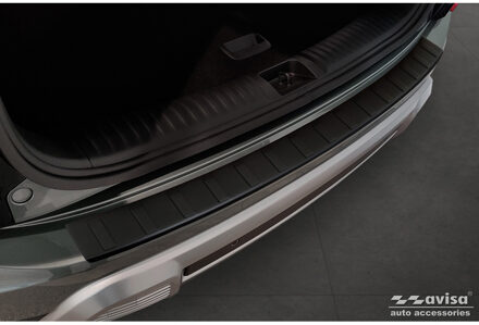 Ssangyong Matzwart RVS Achterbumperprotector passend voor SsangYong Torres (J100) 2022- 'Ribs' AV240333