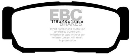 Ssangyong Remblokkenset, schijfrem DP1560