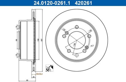 Ssangyong Remschijf 24012002611