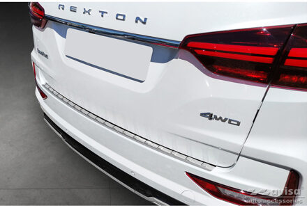 Ssangyong RVS Bumper beschermer passend voor Ssangyong Rexton (YK) Facelift 2021- 'Ribs' AV235534