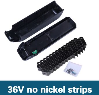 SSE-077 Hailong Down Buis Onderbuis E-Bike Elektrische Fiets Batterij Box Case Met 10S 6P 13S 5P Nickle Strips Met Usb 5V Uitgang 36V nee nikkel strips
