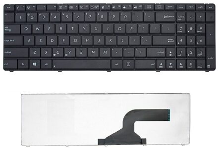 SSEA ONS Toetsenbord voor Asus A43 A52 A53 B53 F50 F70 G51 G53 G60 K52 K53 K55N N50 N51 N60 N61 N73 U50 UL50 VX7 W90 X52 X53