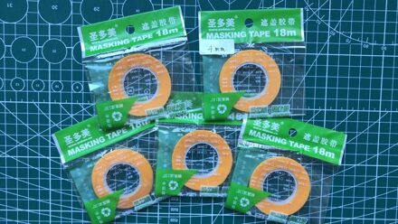 Ssmodelkit Afplakband Retill 4Mm * 5 Pcs Model Speciale Tape