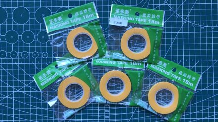 Ssmodelkit Afplakband Retill 5Mm * 5 Pcs Model Speciale Tape