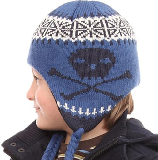 Ssp Doodshoofd - Muts - Kinderen - Blauw