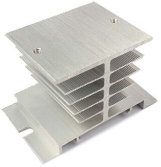 Ssr-10DA/25DA/ 40DA Dc Controle Ac Ssr Wit Shell Eenfase Solid State Relais heat sink