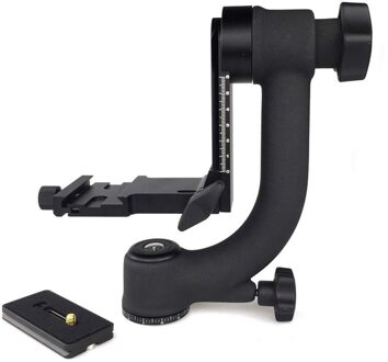 ST-360 Panoramisch 360 Graden Verticale Pro Gimbal Statiefkop 1/4 Inch Schroef Aluminium Acehe