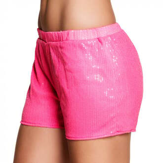 St. Hotpants Sequins Roze Maat M