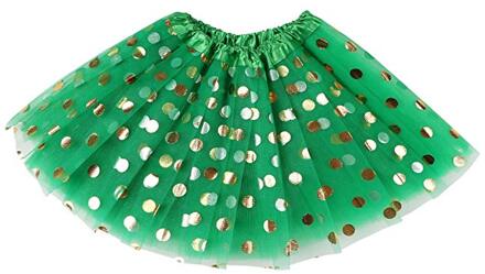 St Patrick Dag 3 Lagen Green Tulle Pettiskirt Dans Ballet Tutu Voor Meisje 5