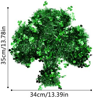 St. Patrick Dag Groene Krans Ierse Deur En Thuis Wanddecoraties Party Fun Ondersteuning En B
