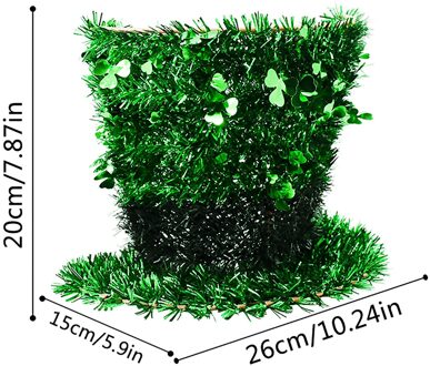 St. Patrick Dag Groene Krans Ierse Deur En Thuis Wanddecoraties Party Fun Ondersteuning En