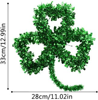 St. Patrick Dag Groene Krans Ierse Deur En Thuis Wanddecoraties Party Fun Ondersteuning En