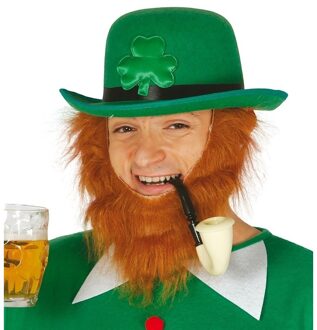 St Patricks day bolhoedje - groen - voor volwassenen