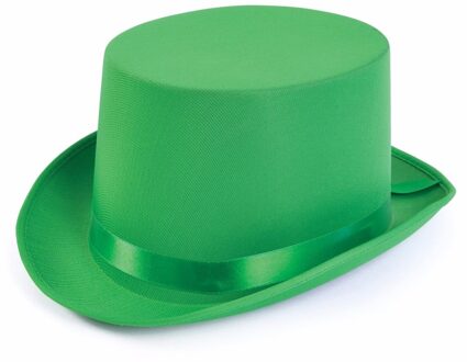 St. Patricks day hoge hoed groen - Verkleedhoofddeksels