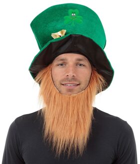 St Patricks day verkleed hoed en baard voor volwassenen