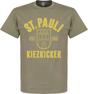 St Pauli Established T-Shirt - Khaki - XL