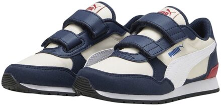 ST Runner v2 SD V PS Sneakers Junior donkerblauw - lichtgeel - wit - rood - 28