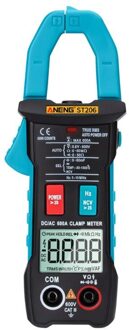 ST206 Digitale Multimeter Stroomtang 6000 Count Amp Stroomtang Meet Tester 7HH802771-blauw