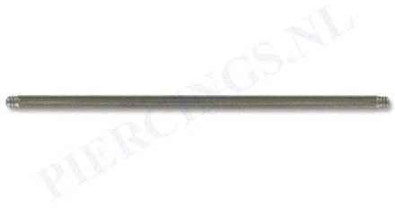 Staafje barbell titanium 1.6 mm 41-46 mm 41 mm