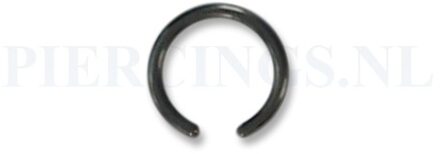 Staafje BCR 1.2 x 8 mm zwart