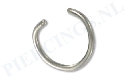 Staafje twister titanium 1.2 mm 10 mm