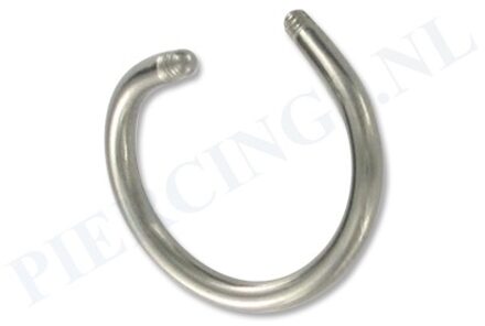 Staafje twister titanium 1.6 mm 12 mm