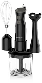 Staafmixer set 5 delig zwart 250W Lentz