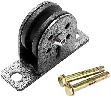 Staal Lager Katrol Belasting Voor Fitness Lifting Workout Home Sport Gym Kabel Stille Mute Wiel Laden Krachttraining Apparatuur