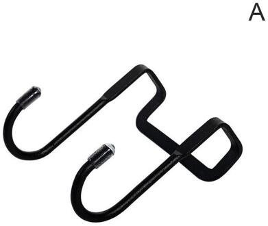 Staal Niet-Geperforeerde Non-marking S-Vormige Badkamer En Achter Keuken Haak Dubbele Deur Voor Opknoping Jas haak Hoed