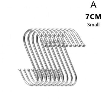 Staal S Haak Kleerhanger Schoenen Thuis Keuken Badkamer Haken Haak Opslag Levert Metalen Worst U2I5