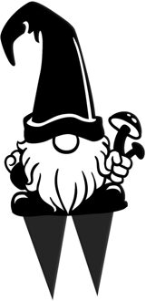 Staal Tak Gnomes Decoratie Metalen Boom Art Metal Gnomes Tuin Staal Zilver Woondecoratie Accessoires Staal Zilveren Pop December