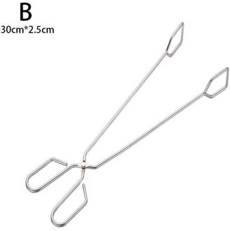 Staal Voedseltangen Anti-Brandwonden Eten Klemmen Gegrilde Tang Draagbare Tang Gereedschap Clip Outdoor Voedsel Gadget Bbq Bbq Klem j1Z0 groen