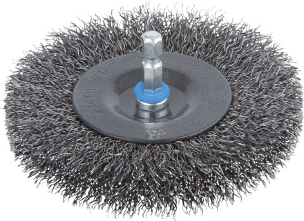 Staaldraadborstel - Ø 100 x 6 mm