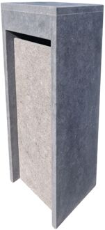 Staande Brievenbus Alicante Bouchard - Natuursteen - Blauwe Hardsteen - 34x103x34cm