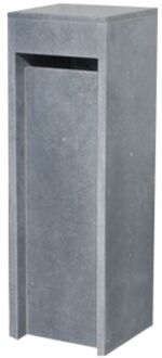 Staande Brievenbus Alicanté - Natuursteen - Blauwe Hardsteen - 34x103x34cm
