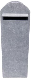 Staande Brievenbus Montilla - Natuursteen - Blauwe Hardsteen - 32x110x40cm