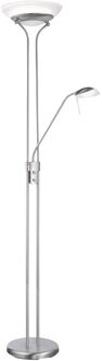 Staande LED-lamp Benison, Fischer & Honsel Zilver
