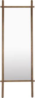 Staande Spiegel 'Ej' Walnootlook, 160 x 58cm