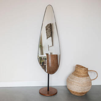 Staande Spiegel 'Katrinia' Organisch, 135 x 40cm