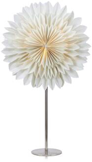 Staande ster Solina, Ø 35 cm wit wit, zilver