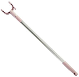 Staander Symmetrische U-Vormige Hoofd Pole Voor Kleding Staander Symmetrische U-Vormige Hoofd Pole Voor Kleding roze