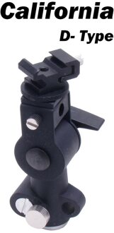 Stabiele Accessoires 1/4 "- 3/8" Ondersteuning Gebruik Vervanging Licht Standhouder Flash Bracket Statief Reizen D Type paraplu Houder