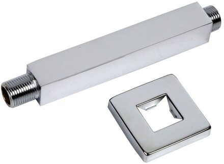 Stabiele Moderne Douchekop Arm Corrosiebestendig Chroom Home Hardware Roestvrij Staal Plafond Gemonteerd Vaste Badkamer 15cm