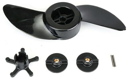 Stabiele Praktische Boot Propeller Elektrische Motor 2 Blades Buitenboordmotor Duurzaam Vervangende Onderdelen Installeren Voor Haibo ET34L