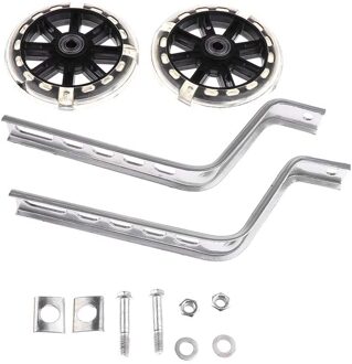 Stabilizer Wielen Universele Kind Fiets Wielen Extra Fiets Stab Training Kinderen Auto Knipperen Wiel + Lager Set # BL3 C