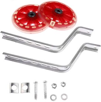 Stabilizer Wielen Universele Kind Fiets Wielen Extra Fiets Stab Training Kinderen Auto Knipperen Wiel + Lager Set # BL3