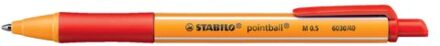 STABILO Balpen Stabilo Pointball 6030/40 rood
