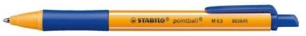 STABILO Balpen Stabilo Pointball 6030/41 blauw