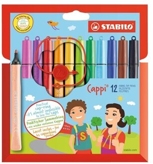 STABILO Cappi etui 12 stuks Multikleur