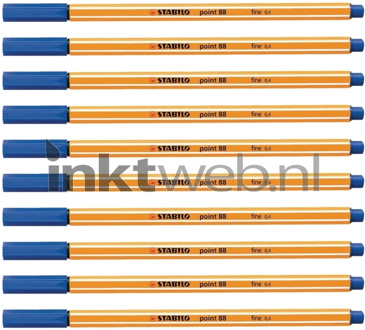 STABILO Fineliner Stabilo Point 88/41 blauw